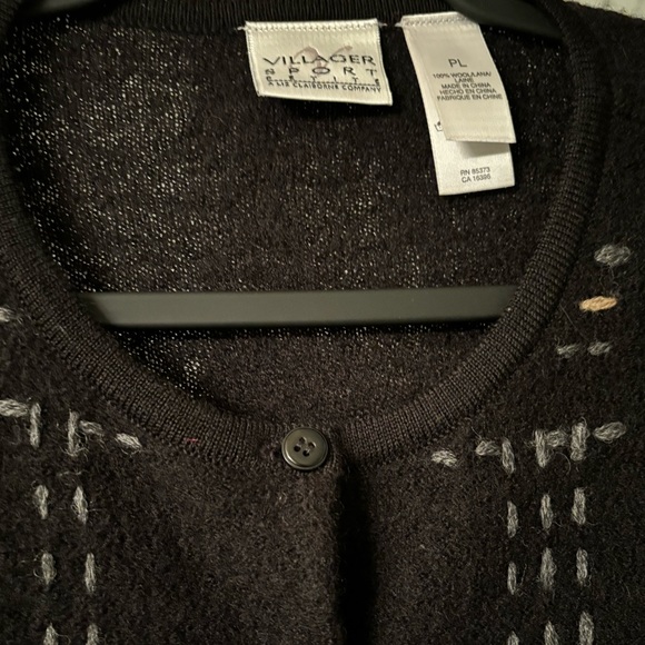 Liz Claiborne wool cardigan. - Picture 6 of 8